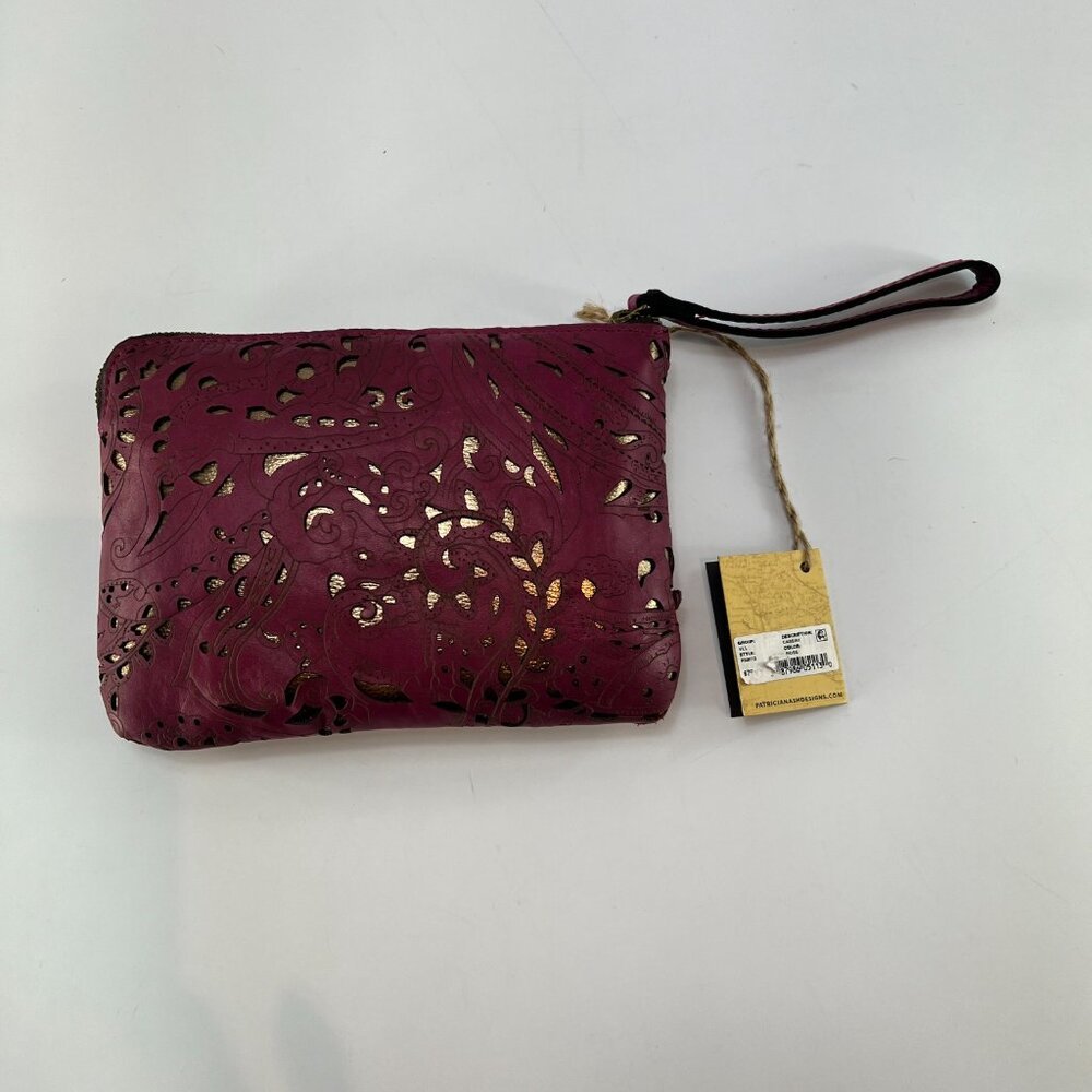 NWT Patricia Nash Cassini Leather Wristlet Clutch - Picture 2 of 14